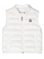 Moncler Enfant gilet à design matelassé - Blanc - thumbnail