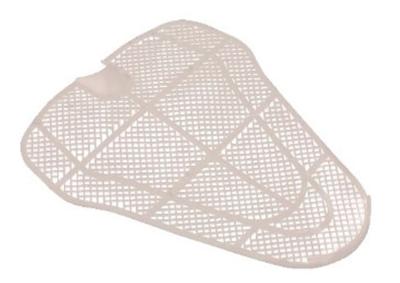 Kirchhoff Urinoirgaas, universeel, wit - 98826344