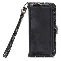 Mobilize 2in1 Magnet Zipper Case Apple iPhone 12 Mini Black/Snake