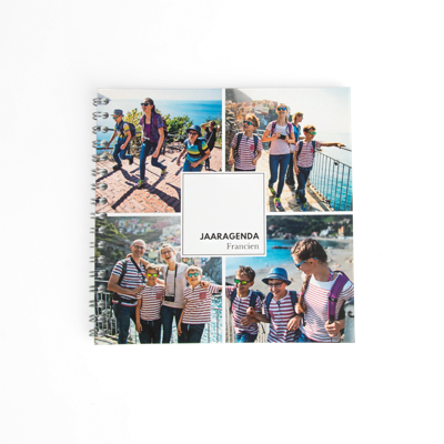 Jaaragenda Spiraal 15x15 Vierkant