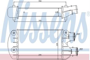 Interkoeler, tussenkoeler 96701