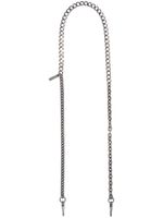 Marc Jacobs bride amovible The Chain Strap - Argent