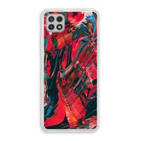 Endless Descent: Samsung Galaxy A22 4G Transparant Hoesje
