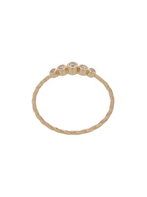 Maria Black bague en or 14ct ornée de diamants