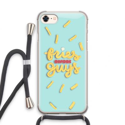 Always fries: iPhone 8 Transparant Hoesje met koord