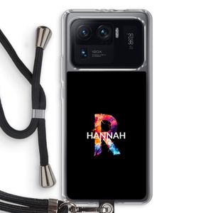 Abstract Spectrum: Xiaomi Mi 11 Ultra Transparant Hoesje met koord