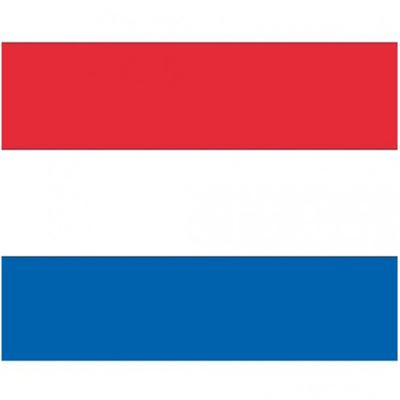 20x Vlag Nederland stickers 10 cm