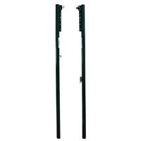 SET METALLIC VOLLEYBALL POLES, FIXED, Ø 80MM