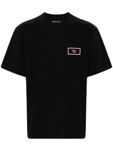 Martine Rose t-shirt en coton à logo imprimé - Noir