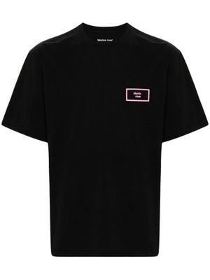 Martine Rose t-shirt en coton à logo imprimé - Noir