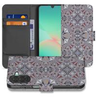 Samsung Galaxy A26 Flower Tiles | Book Case | Samsung Galaxy A26 Flower Tiles | Book Case |
