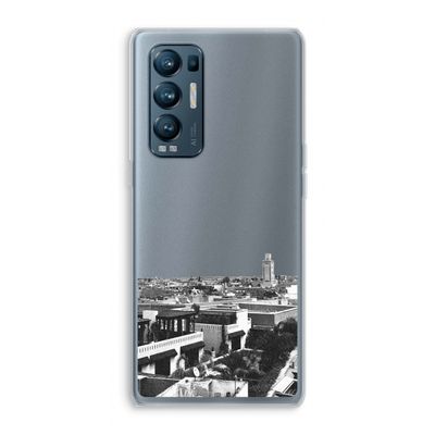 Marrakech Skyline : Oppo Find X3 Neo Transparant Hoesje
