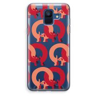 Dogs: Samsung Galaxy A6 (2018) Transparant Hoesje