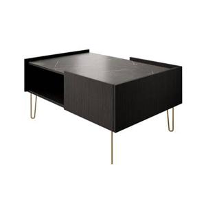 Meubella Salontafel Hacienda - Zwart - 97 cm