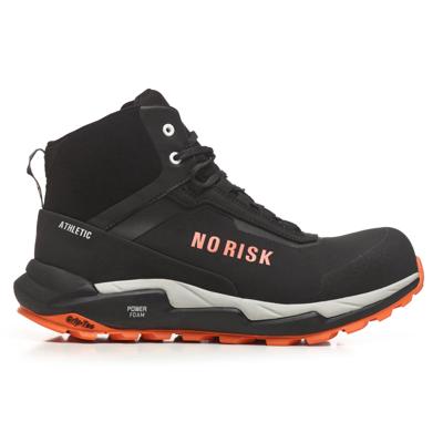 No Risk athletic mid stx orange 1019.15 s7l | zwart/oranje | maat 38 - 00.071.066.38