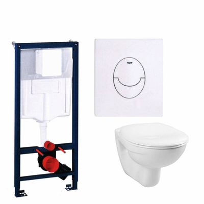 Grohe Toiletset Rapid Sl Met Basic Smart En Skate Air Drukplaat - Rapid Actie Set