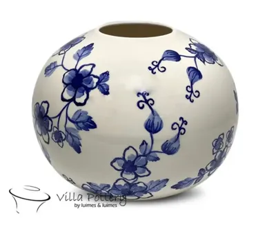 DUTCH BLUE 8_1 VASE 25X20CM