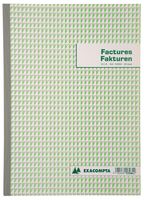 Exacompta factuurboek, ft 29,7x21 cm, tweetalig, dupli (50 x 2 vel)