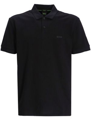 BOSS polo Paule 4 en coton - Noir