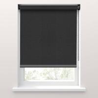 Leen Bakker - Fenstr Rolgordijn Rimini Screen - (15047) - Polyester - Zwart - 120x10x10 Cm