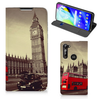 Motorola Moto G8 Power Book Cover Londen - thumbnail