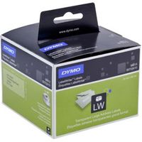 Dymo adres-etiketten groot 36 x 89 mm transp. 260 st. 99013 - thumbnail