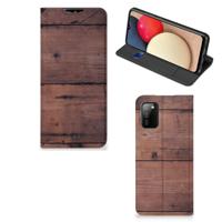 Samsung Galaxy M02s | A02s Book | Wallet Case | Old Wood
