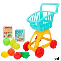 Winkelwagen Colorbaby My Home Speelgoed 10 Onderdelen 34 x 54 x 29 cm 6 Stuks