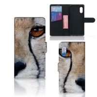 Samsung Xcover Pro | Telefoonhoesje | Met pasjeshouder | Cheetah