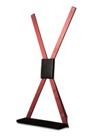 Wooden and PU Leather Covered BDSM Bondage Cross