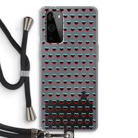Hartjes: OnePlus 9 Pro Transparant Hoesje met koord