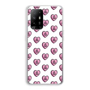 GIRL POWER: Oppo A95 5G Transparant Hoesje