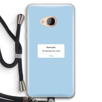 Reminder: HTC U Play Transparant Hoesje met koord