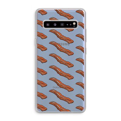 Bacon to my eggs #2: Samsung Galaxy S10 5G Transparant Hoesje