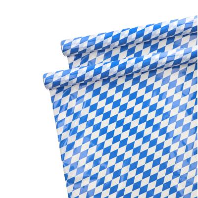 2x stuks Bayern Oktoberfest tafelkleden plastic rol 20 x 1 meter