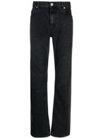 MARANT mid-rise straight-leg jeans - Noir