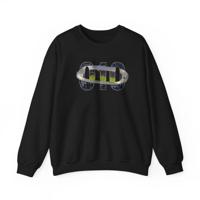 Sweater zwart regular - 010 Stadion