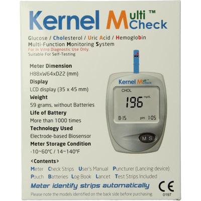 Testjezelf.nu Multicheck plus meter HB Glucose Cholesterol Testjezelf.nu Multicheck plus meter HB Glucose Cholesterol