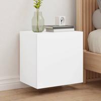 Tv-wandmeubel 40,5x30x40 cm bewerkt hout wit