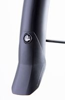 Euro Spatbordset 28" lampo 58 mm breed - mat zwart