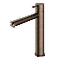 Wastafelmengkraan Hotbath Cobber 1-hendel Recht 28.6 cm Verouderd Messing Living Colours