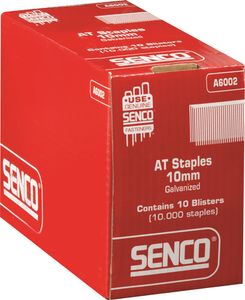 Senco Nieten binnenbreedte 11,3 mm - 10 mm gegalvaniseerd in blister verpakking - A6002