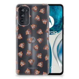 TPU bumper voor Motorola Moto G52/G82 Poep Emojis