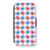 Klaproosjes: iPhone 7 Flip Hoesje