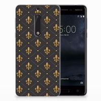 Nokia 5 TPU bumper Franse Lelie - thumbnail