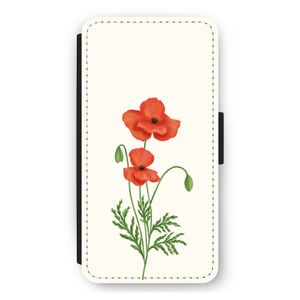 Red poppy: iPhone 11 Pro Max Flip Hoesje