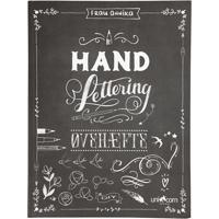 Handlettering - Oefeningen, afm 21x28 cm, dikte 1 cm, Aantal pagina&apos;s 63, 1 stuk, Deense tekst