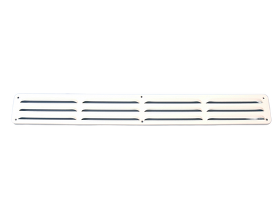 Aluminium Schoepenrooster Opbouw 500 X 65mm - Wit (1-5006w)