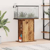 VidaXL Aquariumstandaard oud hout 36x75x72,5 cm bewerkt hout