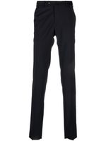 PT Torino mid-rise tapered trousers - Bleu